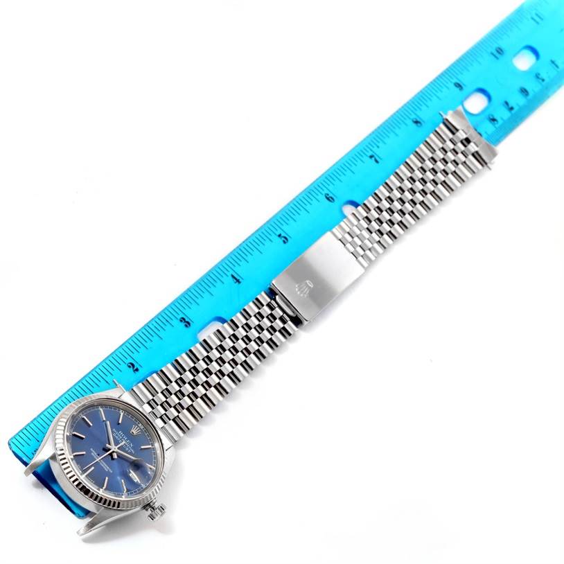rolex datejust 16014 blue dial