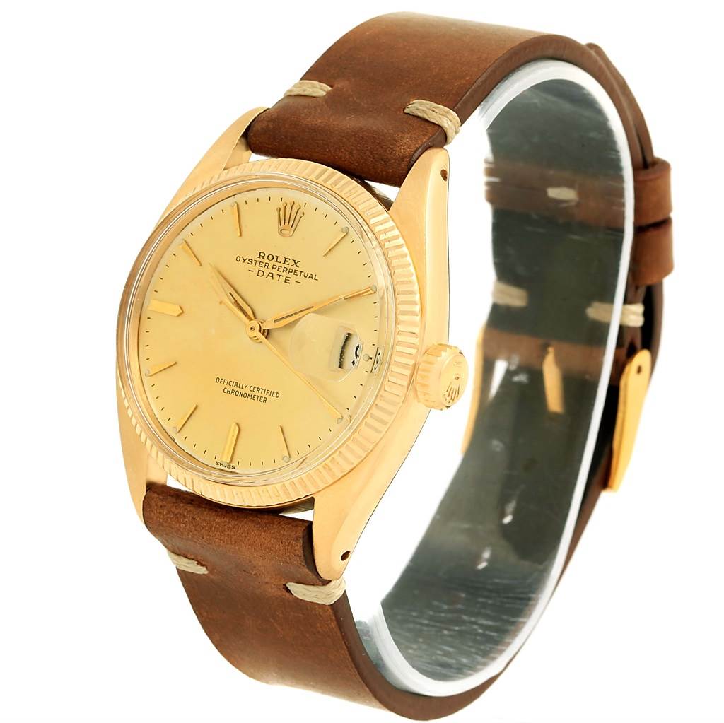 Rolex Vintage Collection Yellow Gold 6537 | Stock 15592 | SwissWatchExpo