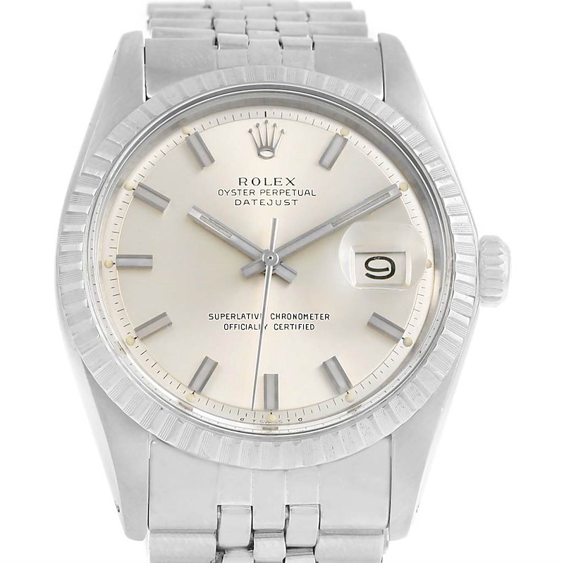 Rolex Datejust Sigma Dial Jubilee Bracelet Vintage Mens Watch 1603 SwissWatchExpo
