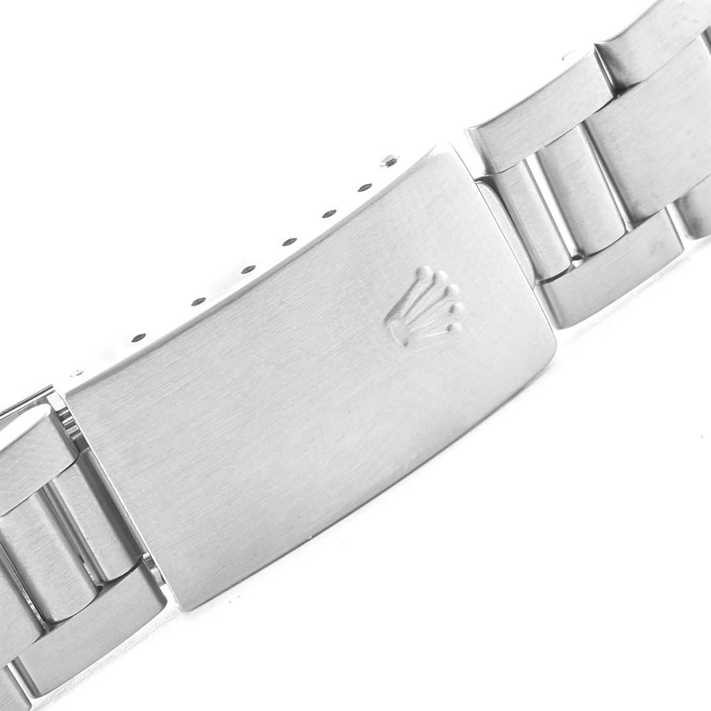The image shows the clasp of a Vintage Collection Rolex watch bracelet, featuring the Rolex logo.