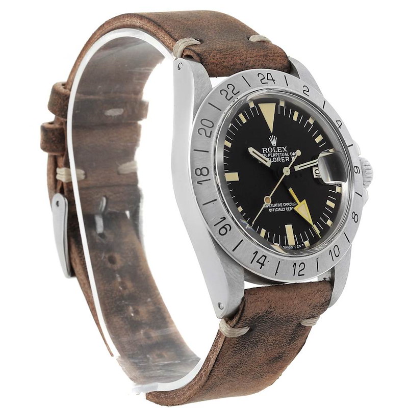 Rolex Explorer II Steve Vintage Steel Watch Unpolished | SwissWatchExpo