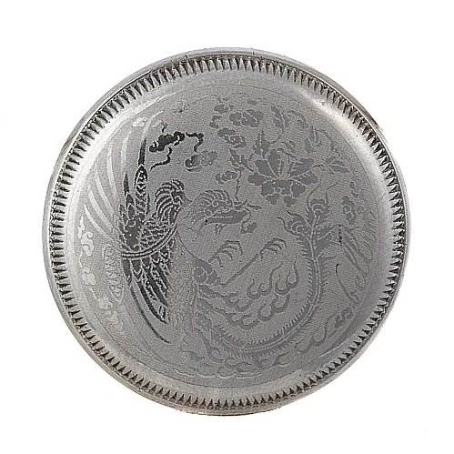 The image shows the engraved back casing of a Vintage Collection model Rolex watch.