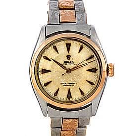 Photo of Rolex Oyster Perpetual Bubbleback 6085 Vintage Watch