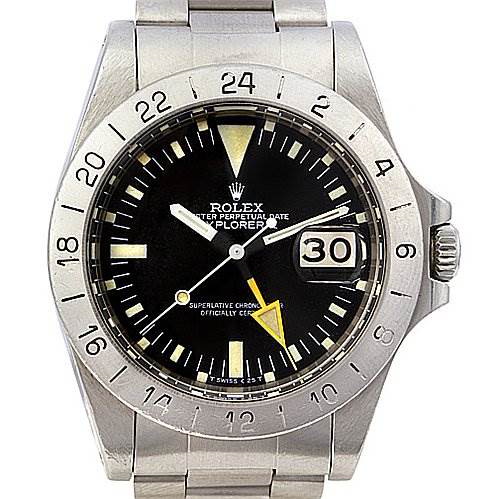 Rolex Explorer II 1655 Steve Mcqueen Vintage Watch Circa 1970 SwissWatchExpo