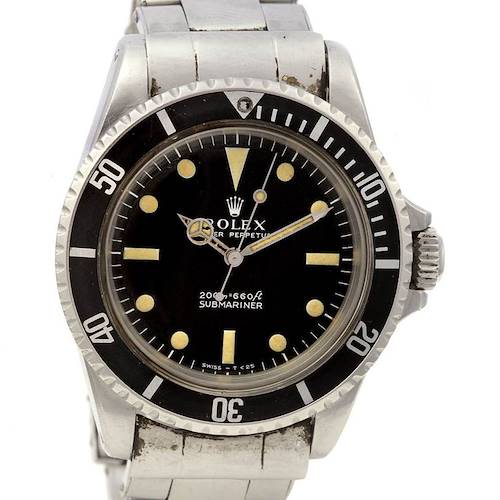 Photo of Rolex Submariner Vintage Steel Watch 5513