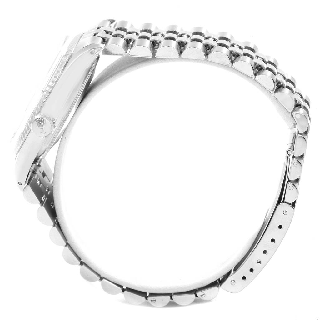 The image shows a side view of a Vintage Collection Rolex watch, highlighting its bracelet and case.