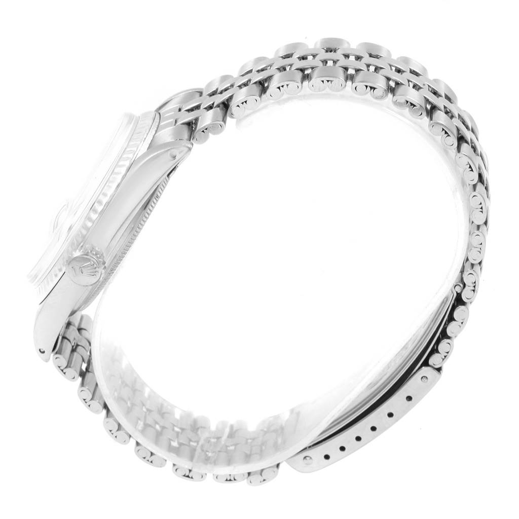 The image shows a side view of a Vintage Collection Rolex watch, highlighting its watchband and case.