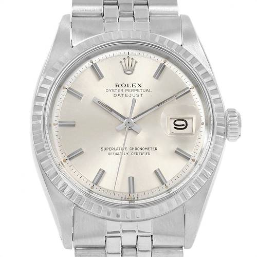 Photo of Rolex Datejust 36mm Automatic Steel Vintage Mens Watch 1603