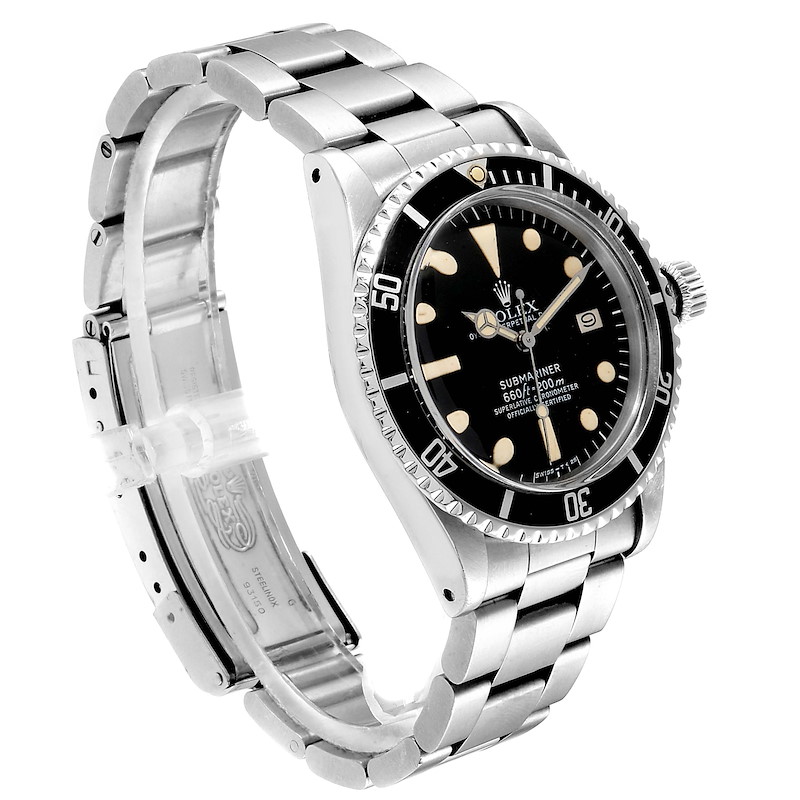 Rolex Submariner Vintage Stainless Steel Mens Watch 1680 SwissWatchExpo