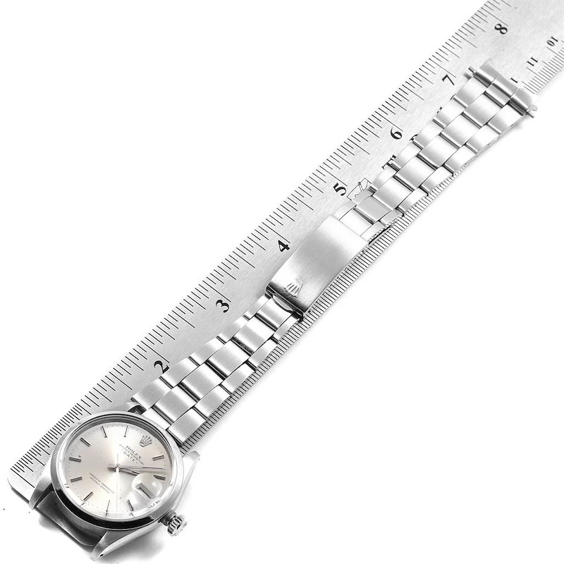 Rolex Date Automatic Stainless Steel Vintage Mens Watch 1500 SwissWatchExpo