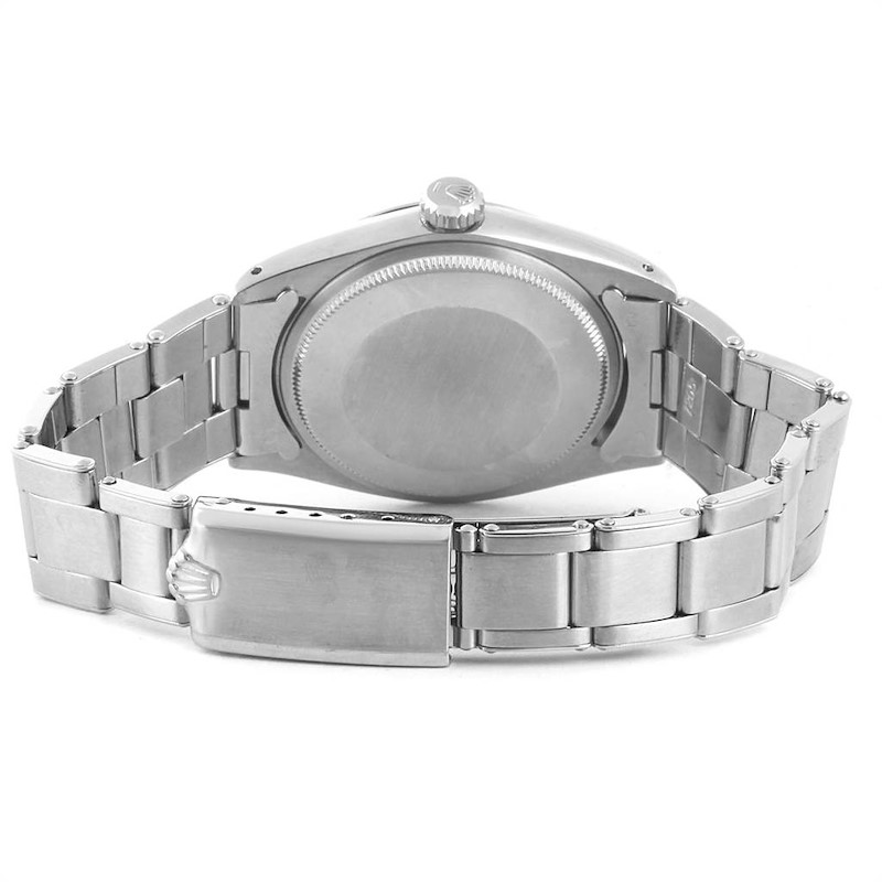 Rolex Date White Dial Oyster Bracelet Steel Vintage Mens Watch 1500 ...