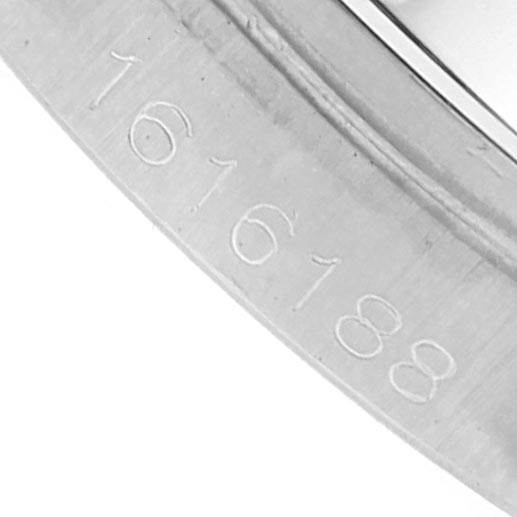 The image shows a close-up of the model number engraving on the inner bezel of a Rolex Vintage Collection 6694 Men's Stainless Steel Champagne Dial 6694 Men's Stainless Steel Champagne Dial watch.