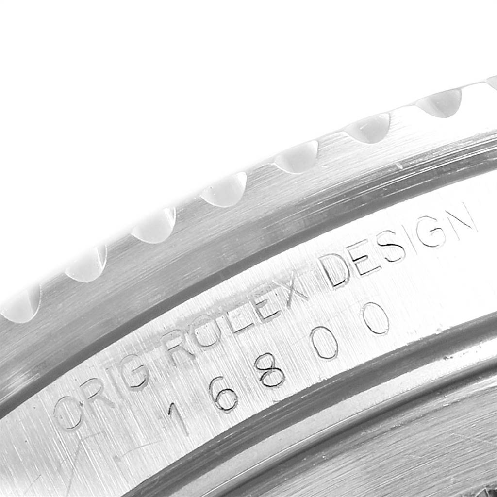This is a close-up of the case side of a Vintage Collection Rolex watch, showcasing the model number "16800".