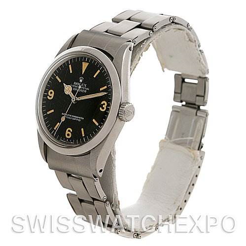 Rolex  Explorer Vintage Stainless Steel Watch 1016 Year 1971 -1972 SwissWatchExpo