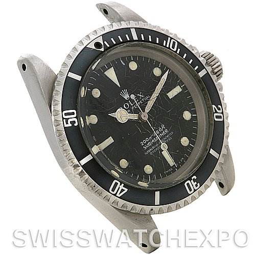 Rolex Submariner Vintage Steel Watch 5512 SwissWatchExpo