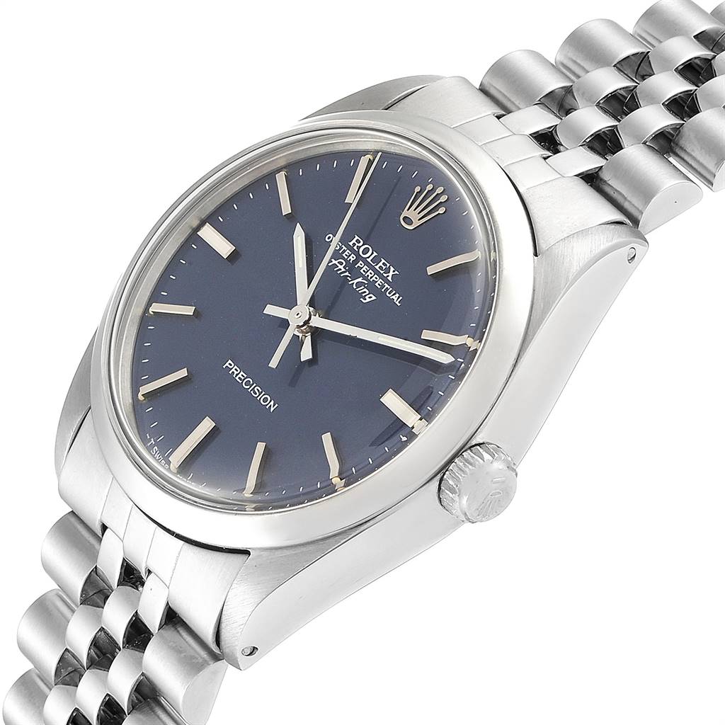 rolex jubilee blue dial
