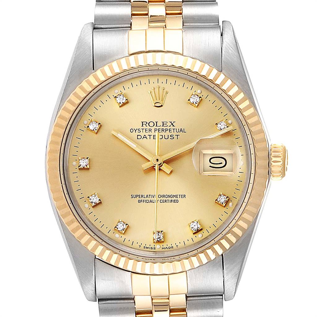 datejust gold diamond