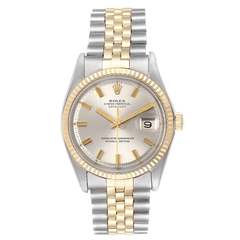 Rolex Datejust Wide Boy Dial in 18 k Yellow Gold ref 1601