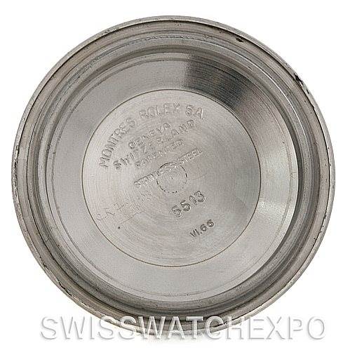 This image shows the inside case back of a Rolex Vintage Collection 1512 Men
s Stainless Steel  1512 Men
s Stainless Steel  watch.