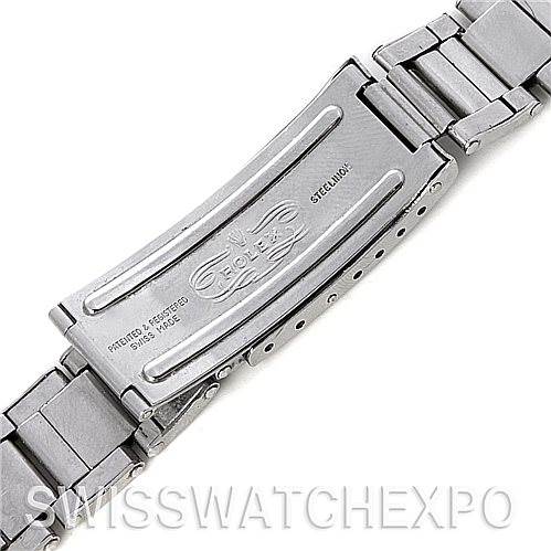 This image shows the clasp of a Vintage Collection watch band by Rolex, with the Rolex logo and text visible.