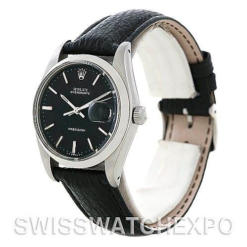Rolex OysterDate Vintage Steel Watch 6694 SwissWatchExpo