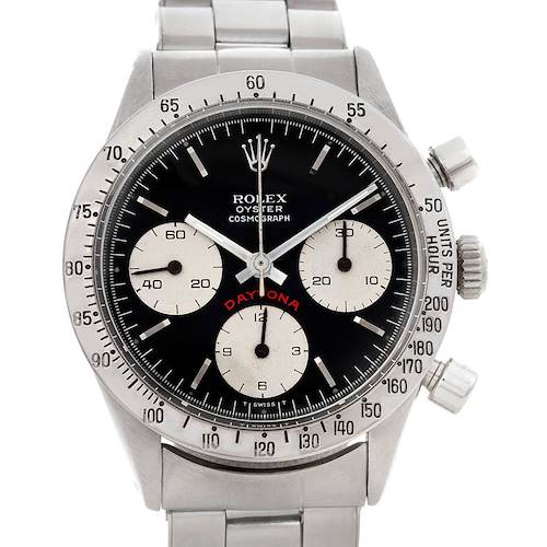 Photo of Rolex Cosmograph Daytona Vintage Stainless Steel Watch 6239