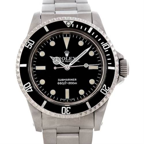Photo of Rolex Submariner 5513 Vintage Stainless Steel men's Watch