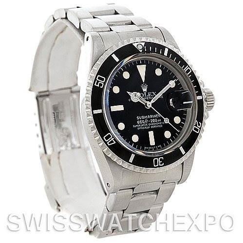 Rolex Submariner Vintage Stainless Steel Men's Watch 1680 SwissWatchExpo