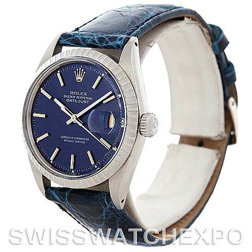 Rolex Datejust Vintage Steel Men's Watch 1603 SwissWatchExpo