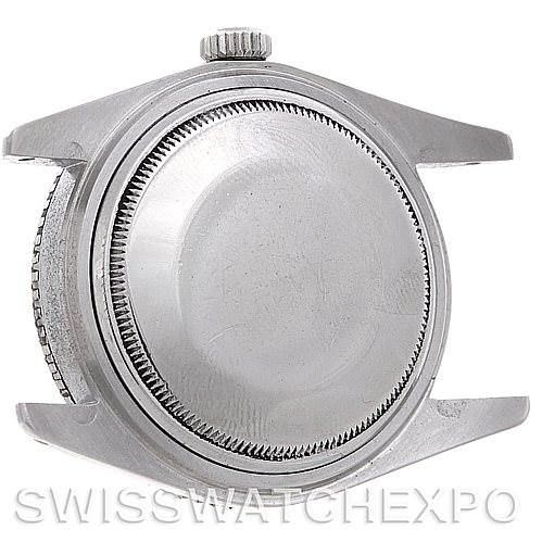 This image shows the back case and crown of the Rolex Vintage Collection 5508 Men
s Stainless Steel  5508 Men
s Stainless Steel  watch.