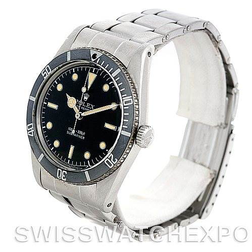Rolex Submariner 5508 Vintage Stainless Steel men's Watch SwissWatchExpo
