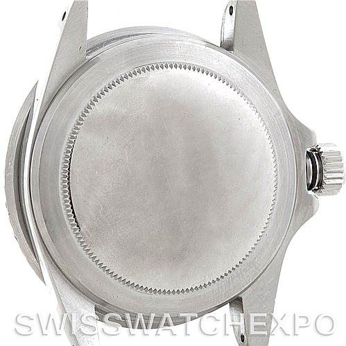 The image shows the back case and crown of the Rolex Vintage Collection 1680 Men's Stainless Steel  1680 Men's Stainless Steel  model watch, viewed from a rear angle.