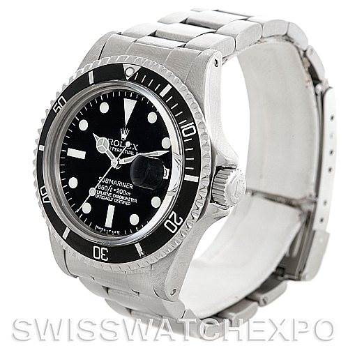 Rolex Submariner Vintage Stainless Steel Mens Watch 1680 SwissWatchExpo