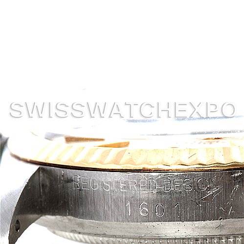 The image shows a close-up side view of the bezel and case with the model number of the Vintage Collection watch by Rolex.