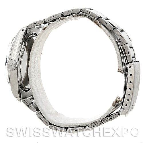 The image shows a side view of a Vintage Collection model watch by Rolex, focusing on the bracelet and side profile of the case.