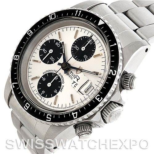 This image shows a Rolex Vintage Collection 79170 Men
s Stainless Steel Silver Dial 79170 Men
s Stainless Steel Silver Dial watch at a three-quarter angle, highlighting the face, bezel, pushers, and part of the bracelet.