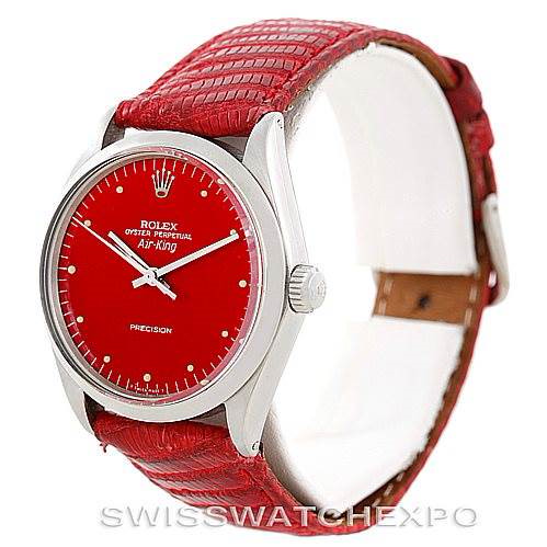 Rolex Air King Vintage Mens Steel Watch 1002 SwissWatchExpo