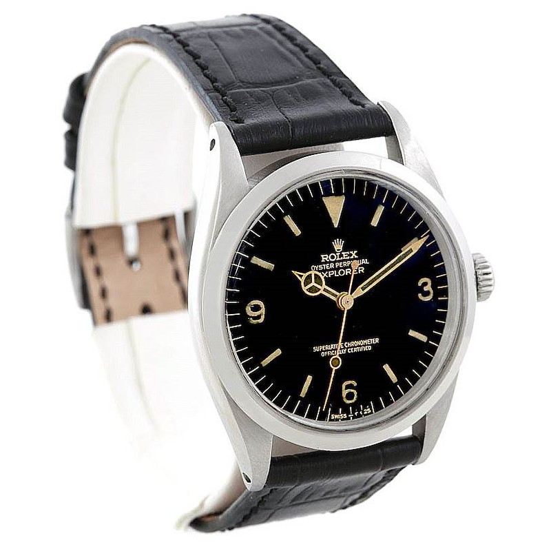 Rolex Explorer Vintage Steel Watch 1016 Year 1958 SwissWatchExpo