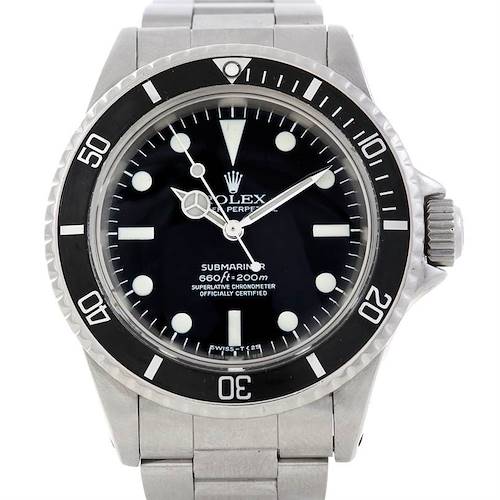Photo of Rolex Submariner Vintage Steel Mens Watch 5512