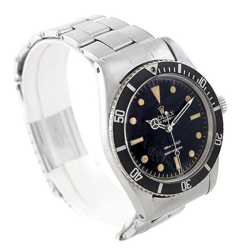 Rolex Submariner Vintage Stainless Steel Mens Watch 5508 SwissWatchExpo