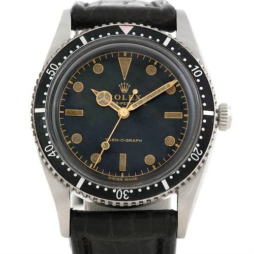 Photo of Rolex Vintage Turnograph Steel Watch 6202