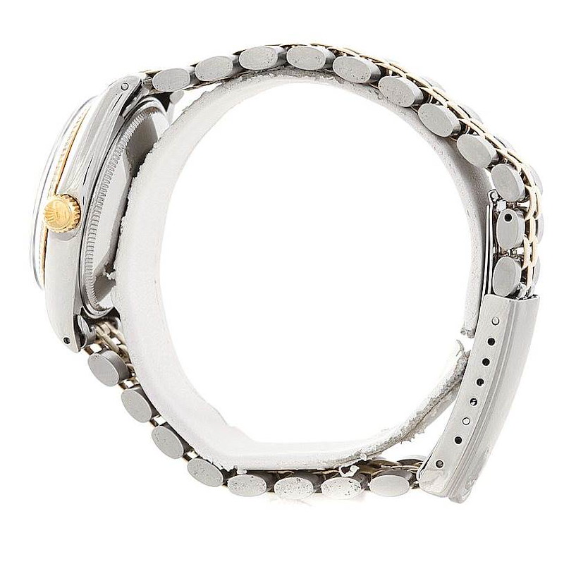 Rolex Airking Cotton Bowl Vintage Steel Yellow Gold Watch 5501 SwissWatchExpo