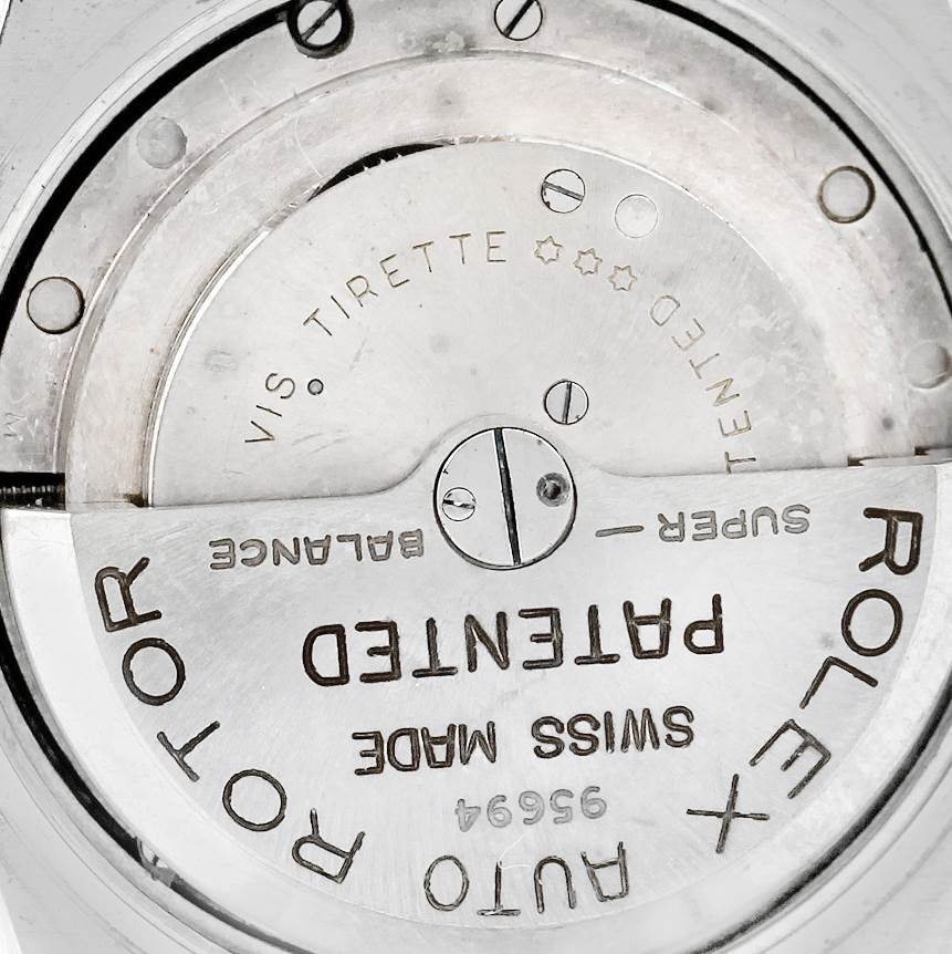 This image shows the inner mechanics, specifically the automatic rotor, of a Rolex Vintage Collection 3065 Men's Steel and Gold (two tone) Champagne Dial 3065 Men's Steel and Gold (two tone) Champagne Dial watch.
