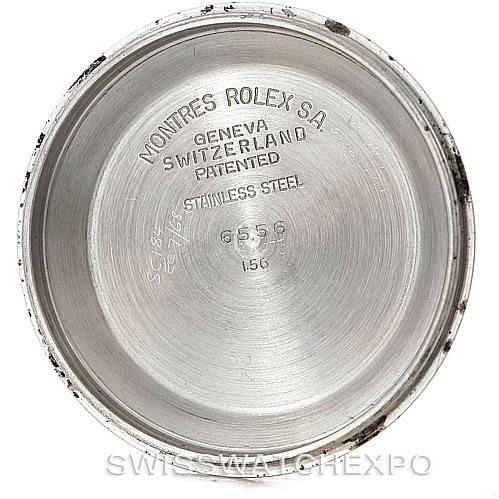 Rolex Oyster Perpetual True Beat Vintage Steel Watch 6556 Swisswatchexpo