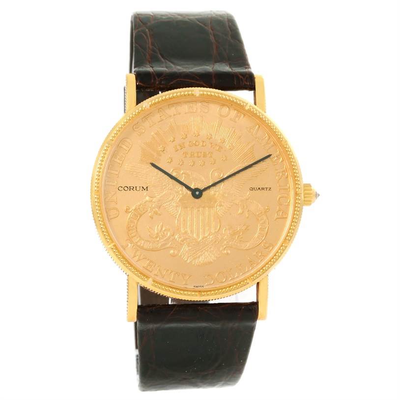 double eagle gold coin watch