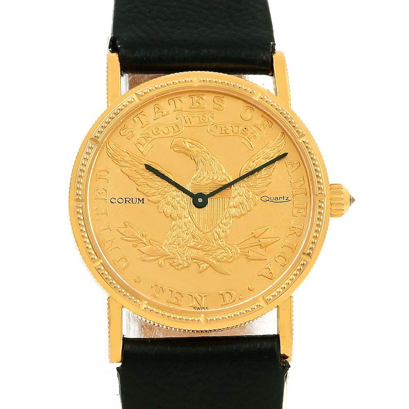 Womens Watches Corum Watches Corum Yellow Gold Stock 12623