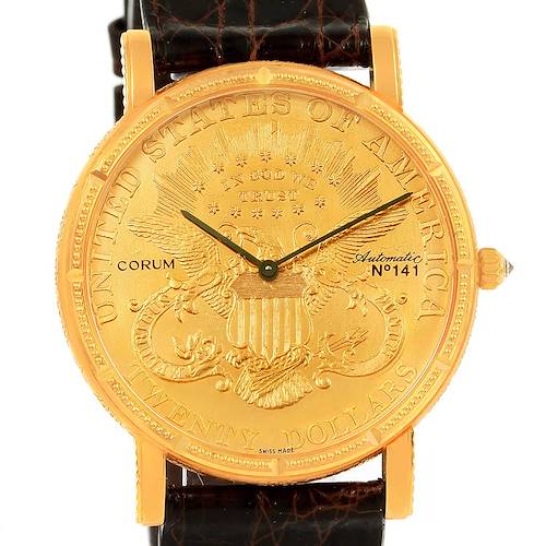 Photo of Corum 20 Dollars Yellow Gold Coin 20th Century Celebration Automatic LE Watch