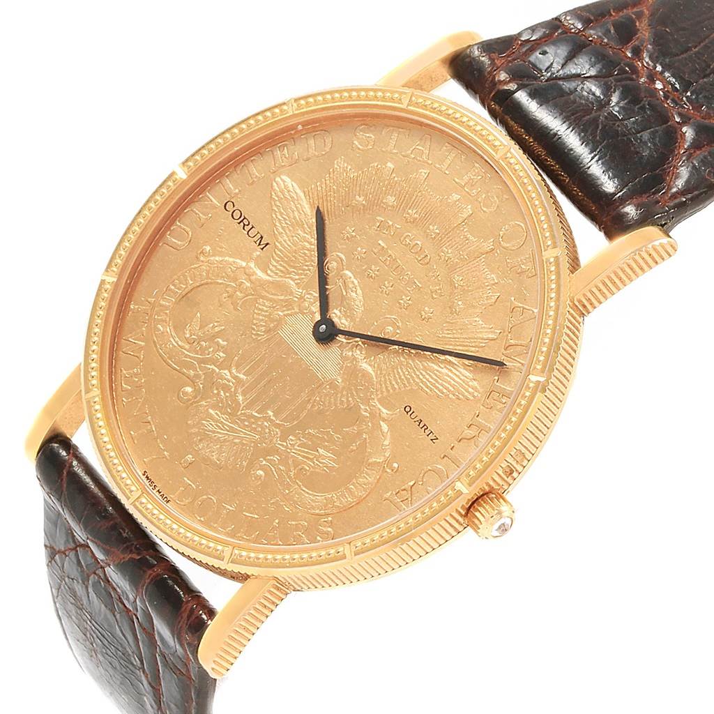 twenty dollar gold coin watch