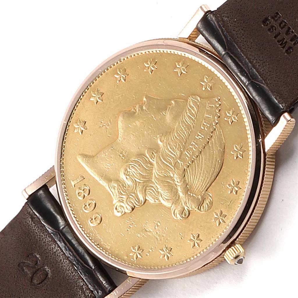 history corum coin watch