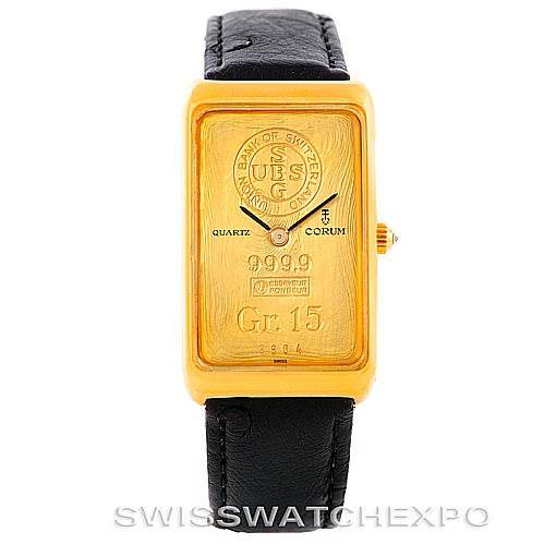 corum ingot watch